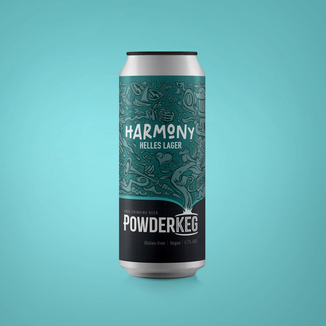 Powderkeg Harmony Helles Lager | Devon Craft Beer