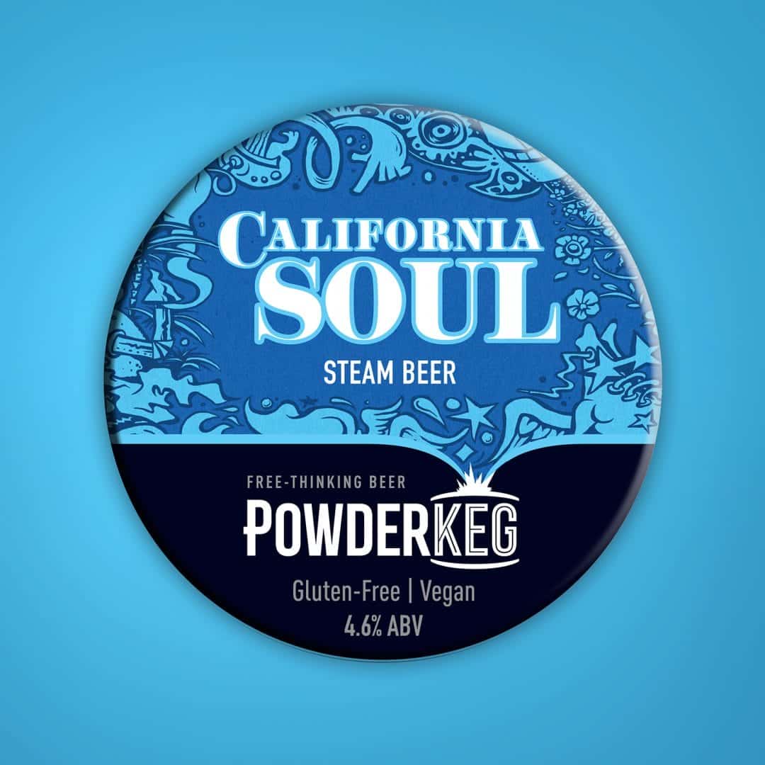 Powderkeg California Soul Steam Beer | Devon Craft Beer